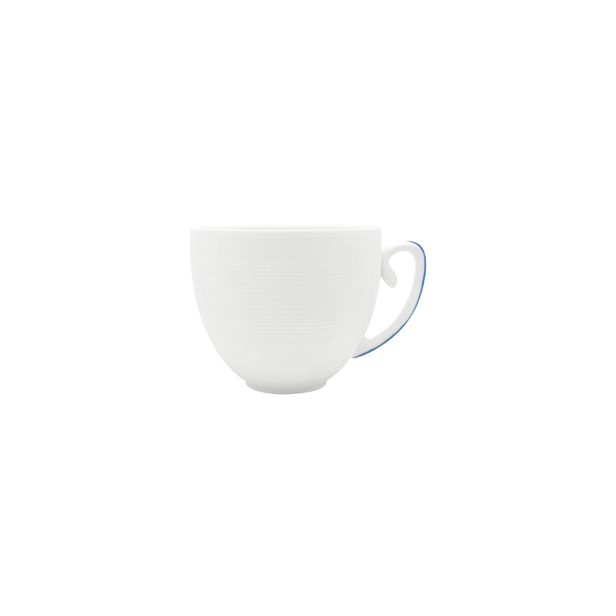 HEMISPHERE Rayé Bleu Roi - Tasse cappuccino & soucoupe