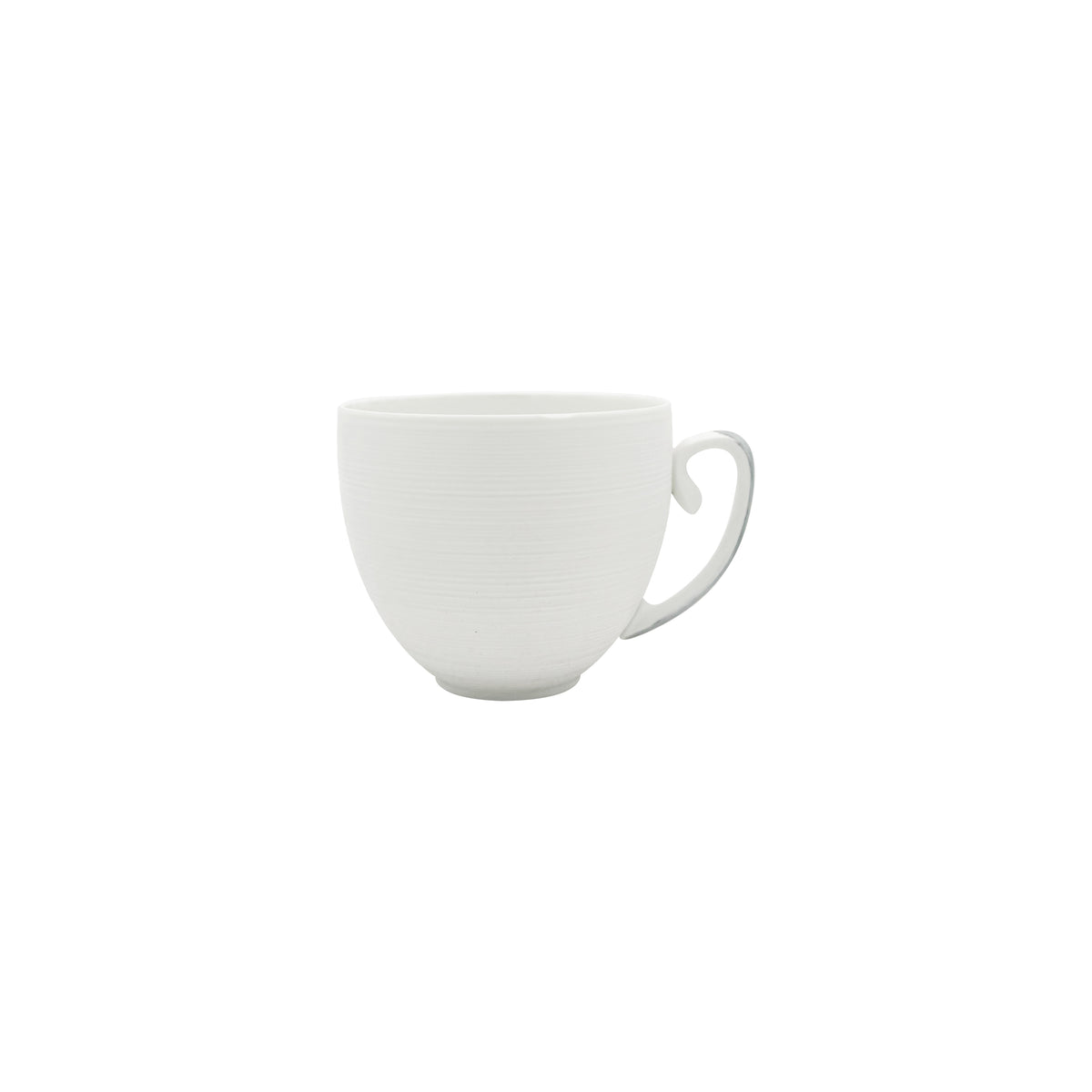 HEMISPHERE Rayé Gris - Tasse cappuccino & soucoupe