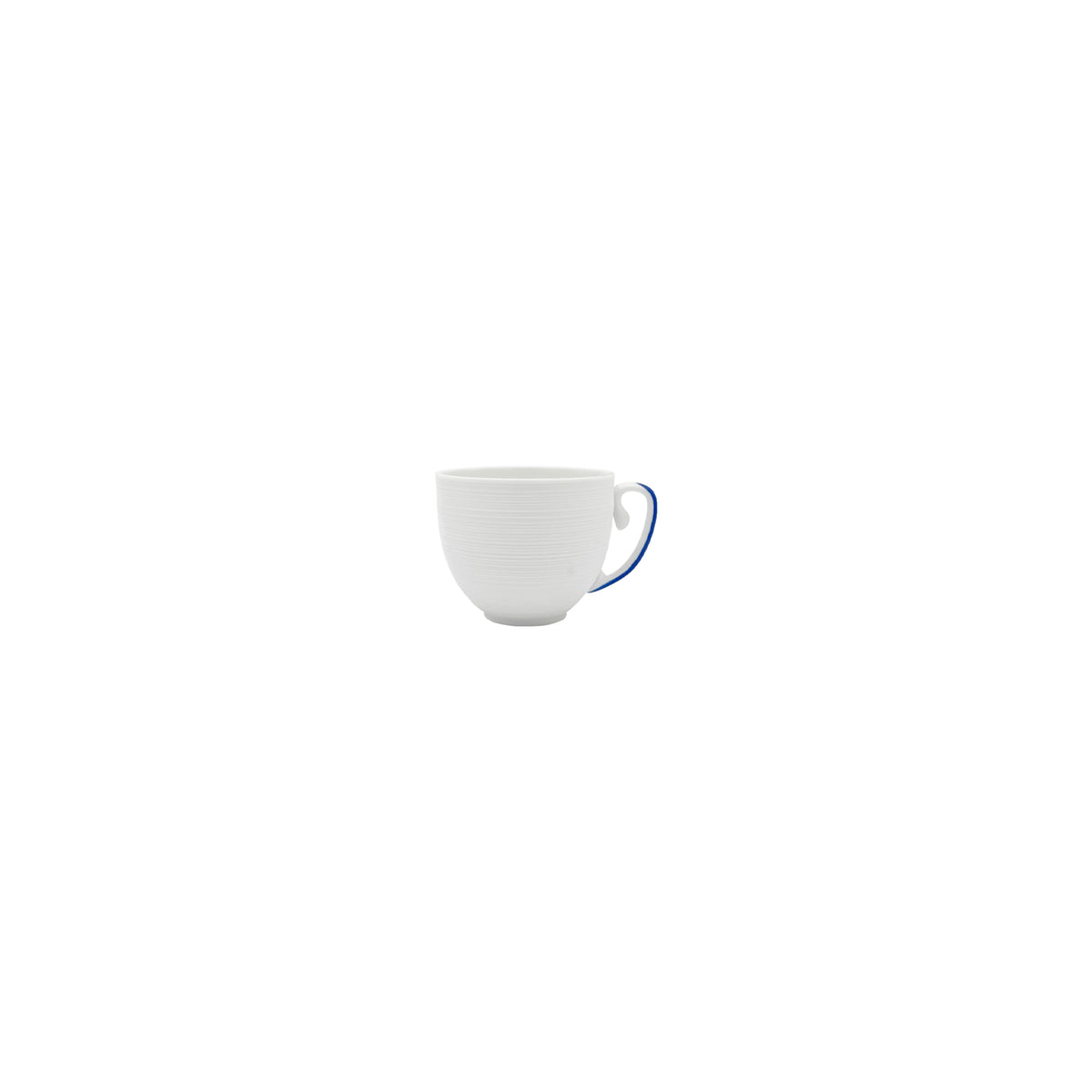 HEMISPHERE Rayé Bleu Roi - Tasse moka & soucoupe