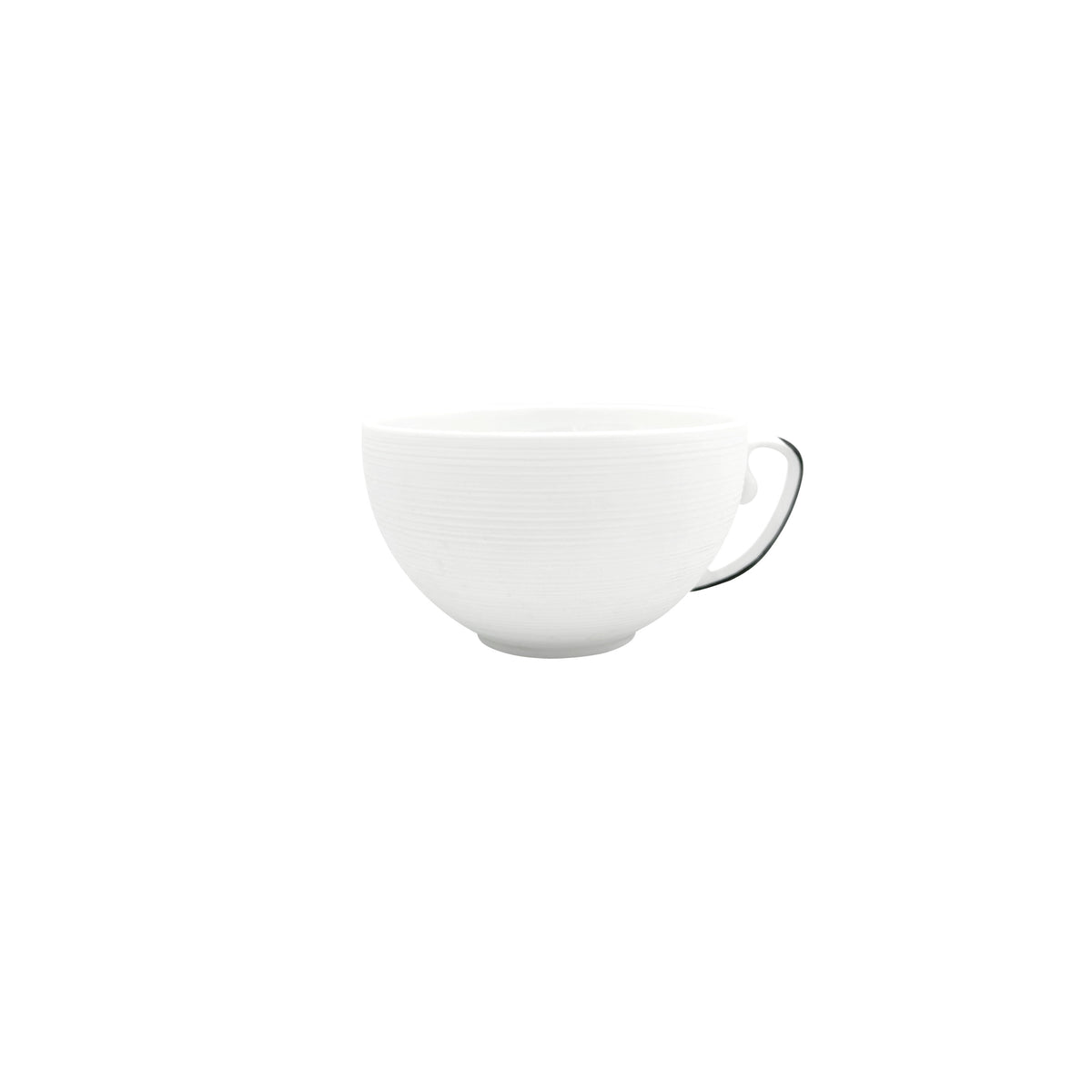 HEMISPHERE Noir Bakélite - Tasse thé & soucoupe