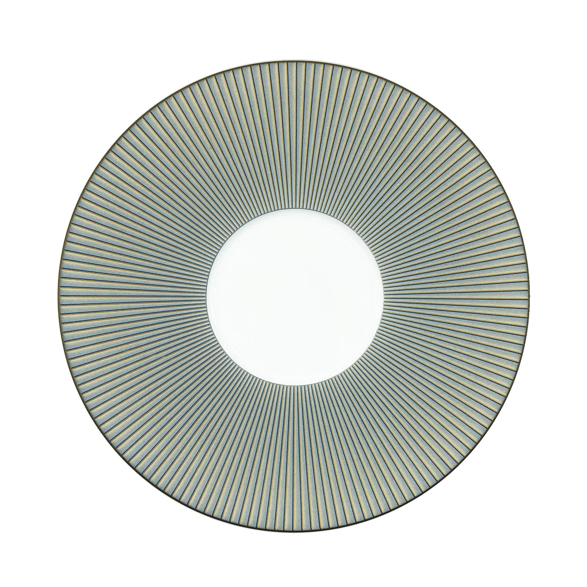 BOLERO Irisé Bleu - Assiette Mise en bouche