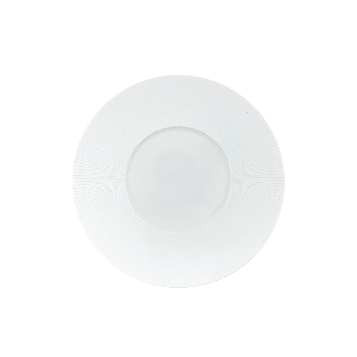 BOLERO Blanc satiné - Assiette à dessert