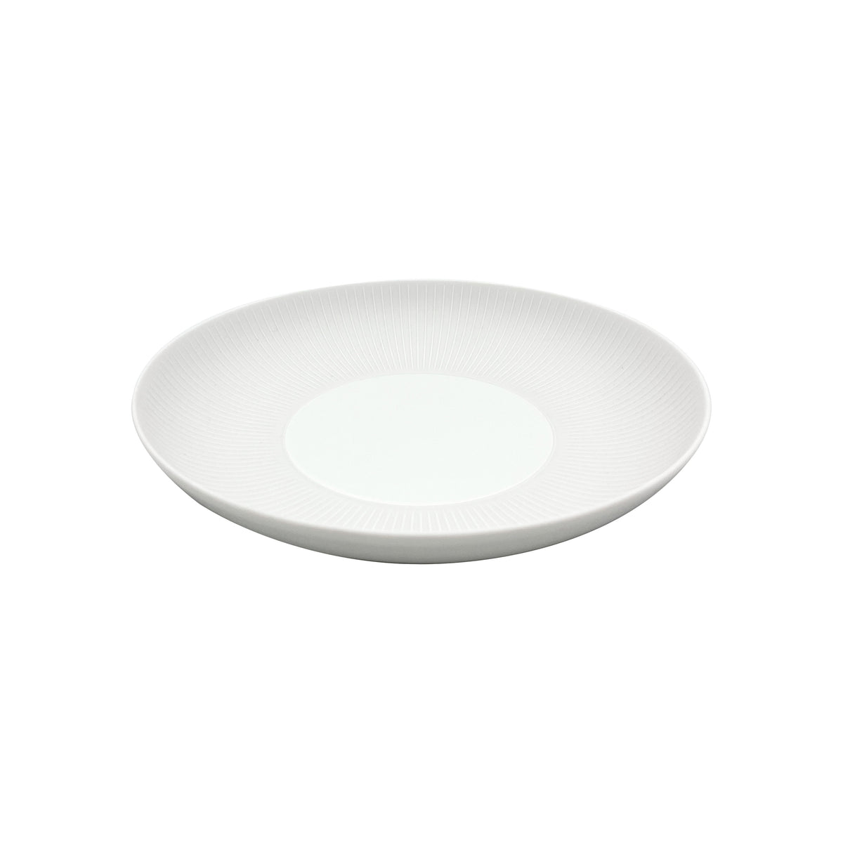 BOLERO Blanc satiné - Assiette à pâtes MM