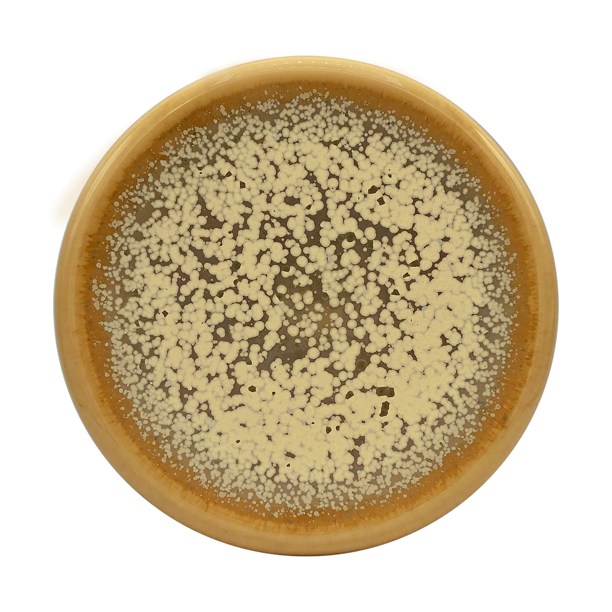 SONG Ocre - Assiette plate Bubble