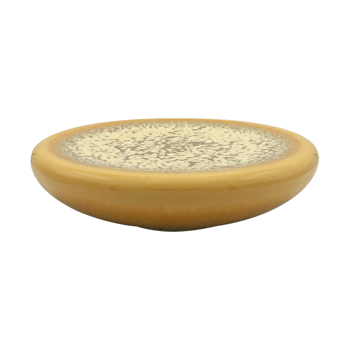 SONG Ocre - Assiette plate Bubble