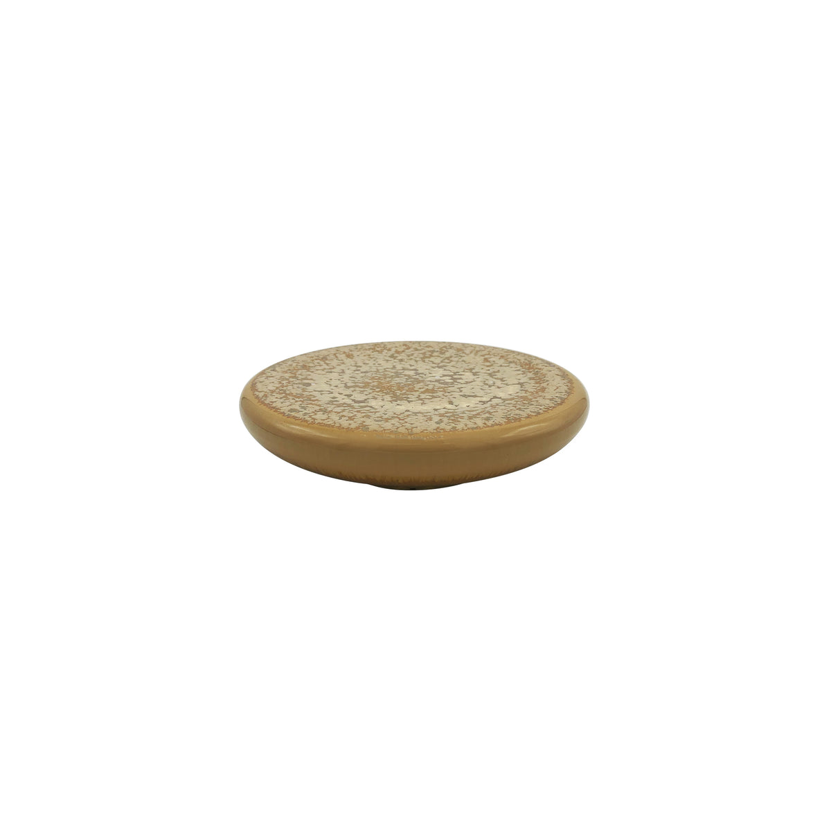 SONG Ocre - Assiette plate mini Bubble