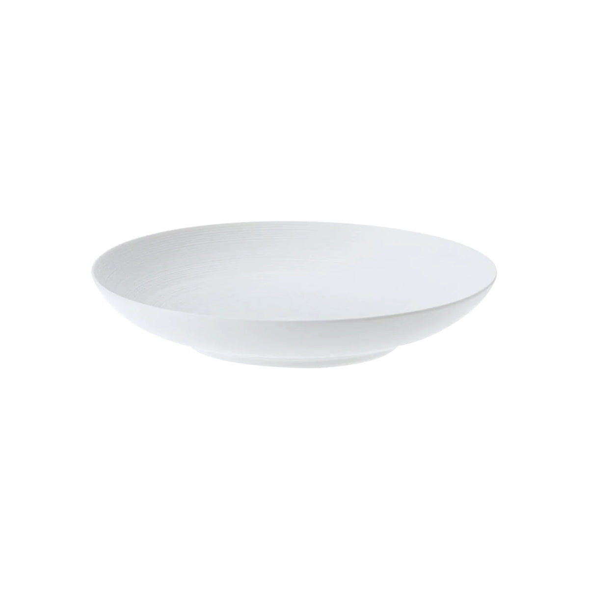 HEMISPHERE Blanc Satiné - Assiette à pâtes MM