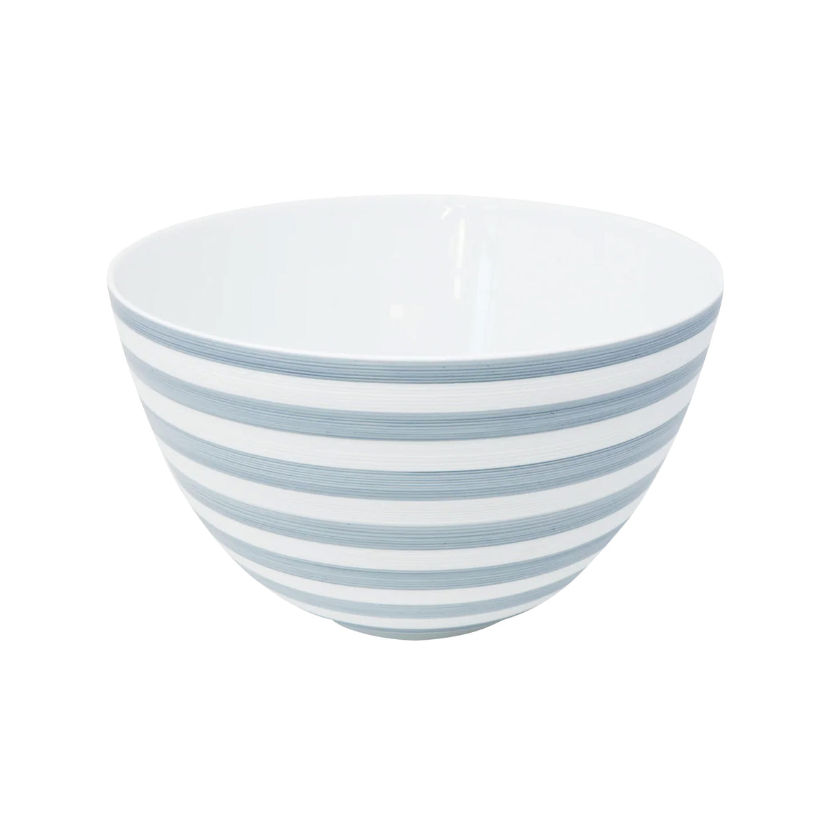 HEMISPHERE Rayé Bleu Orage - Saladier Maxi
