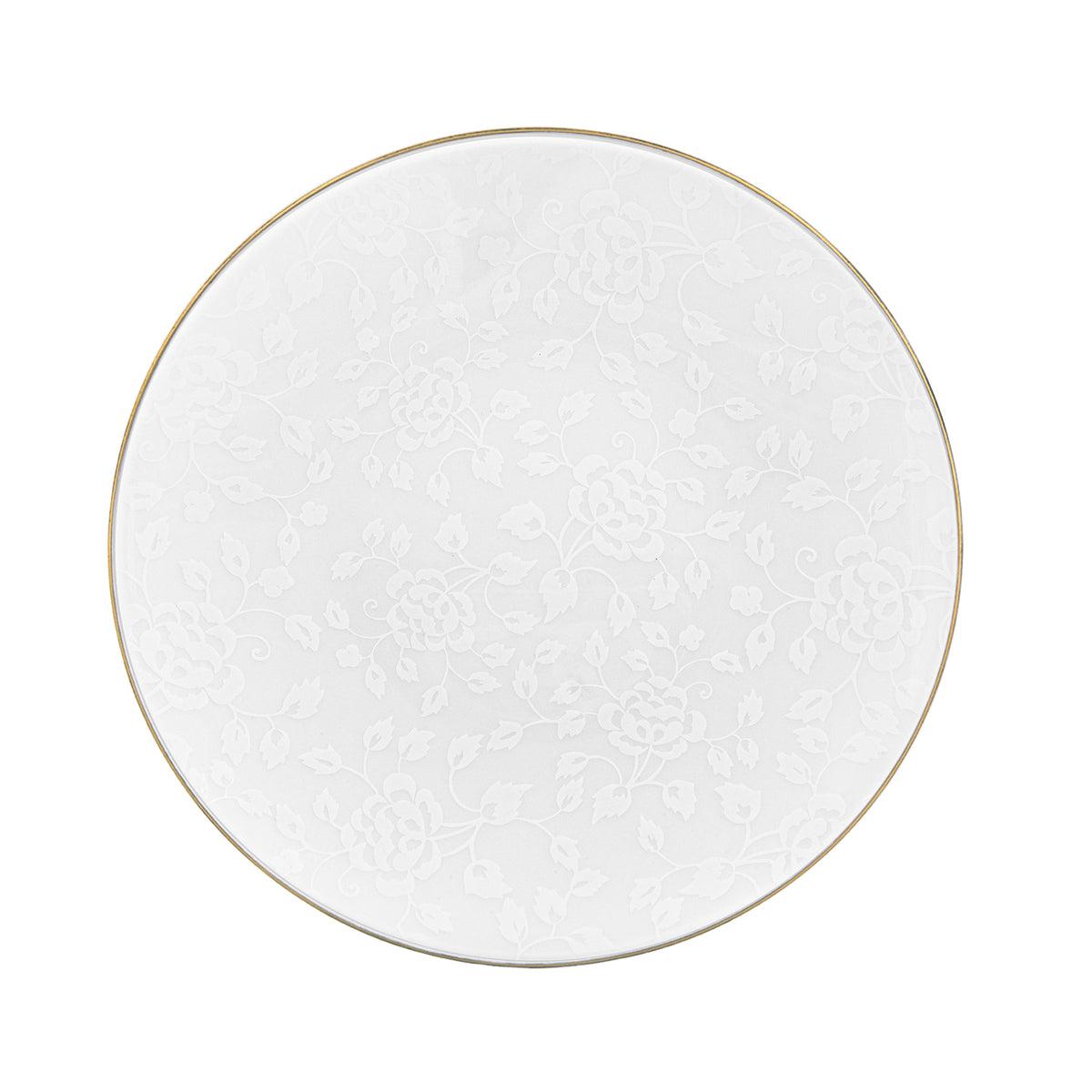 CHARDONS Blanc Filet Or - Assiette 29 cm