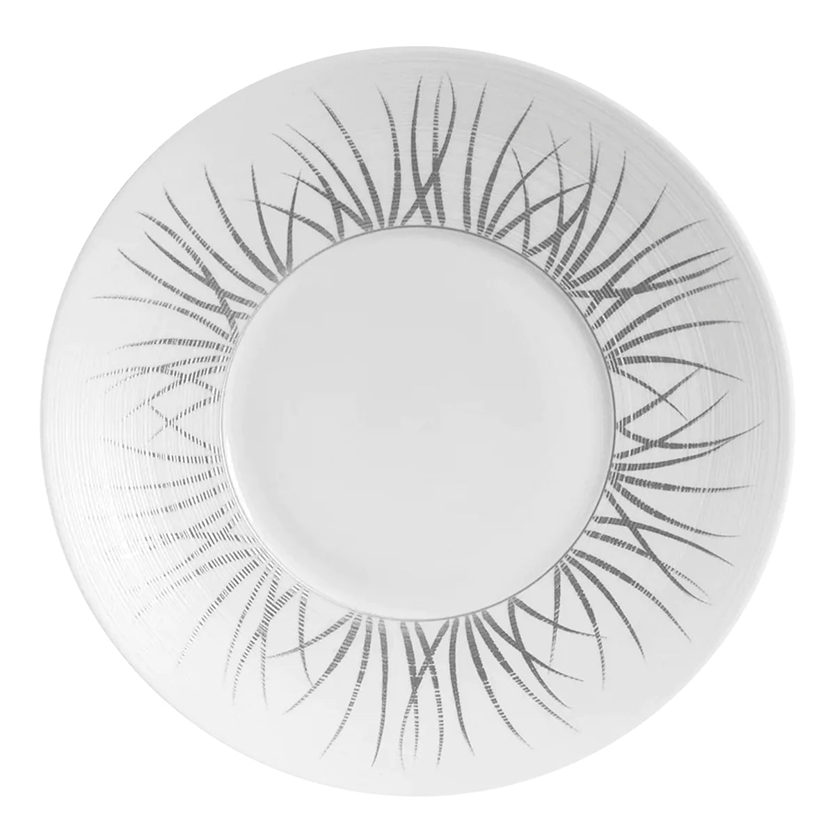 HEMISPHERE Toundra Platine - Assiette de présentation