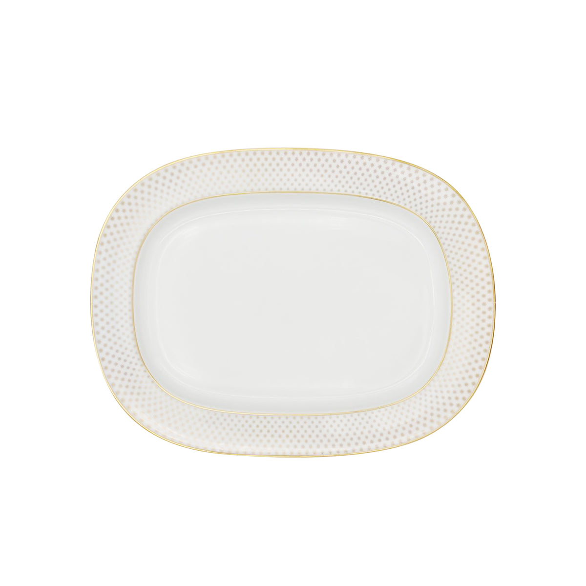 ROSACE Or - Plat Ovale PM