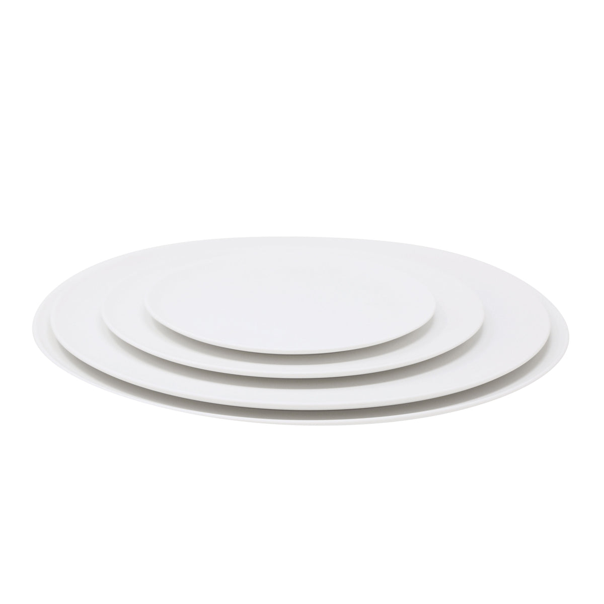 SLIM blanc satiné - Assiette à pain, Slim