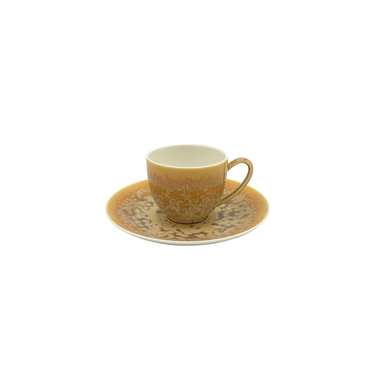 SONG Ocre - Tasse café & soucoupe