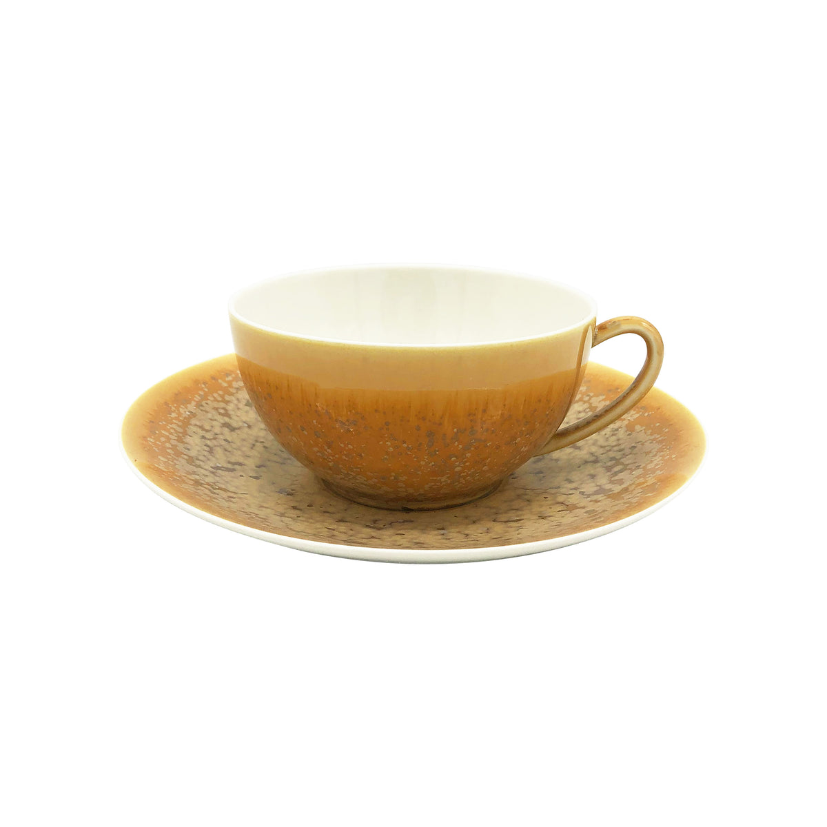 SONG Ocre - Tasse déjeuner & soucoupe
