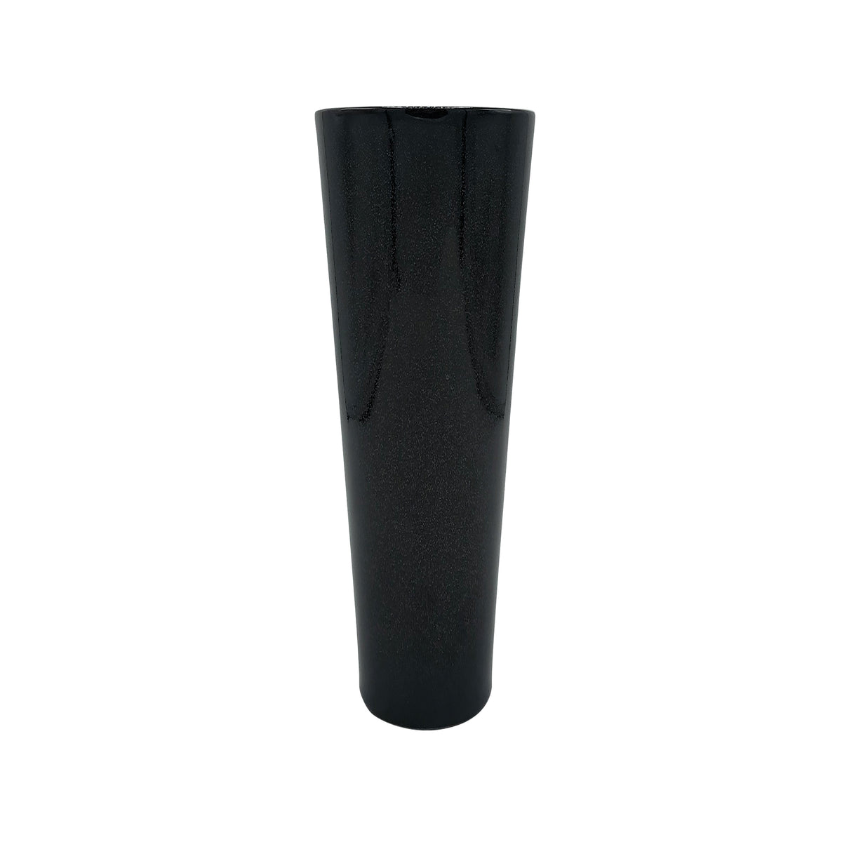 NOIR PAILLETÉ - Vase droit GM