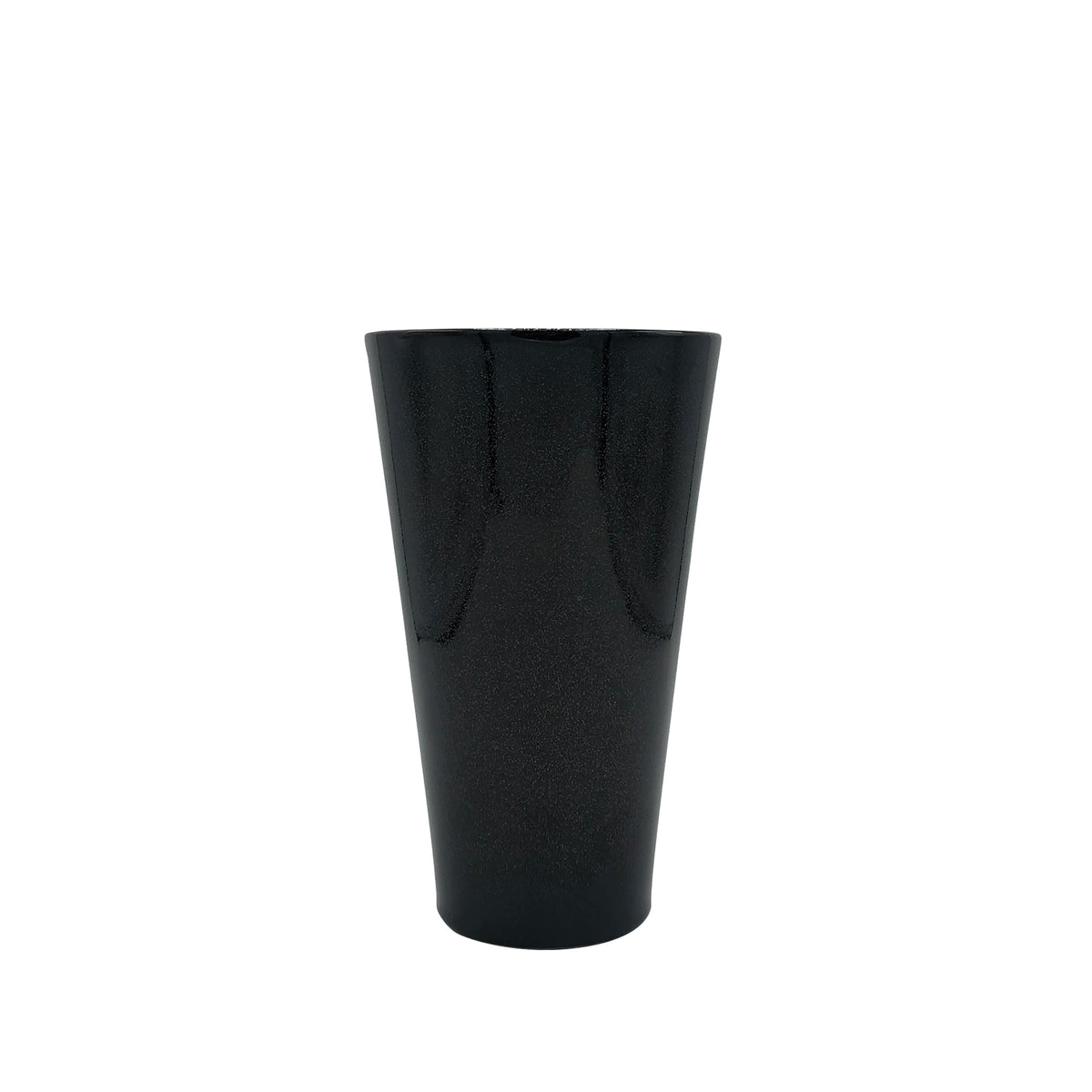 NOIR PAILLETÉ - Vase droit MM