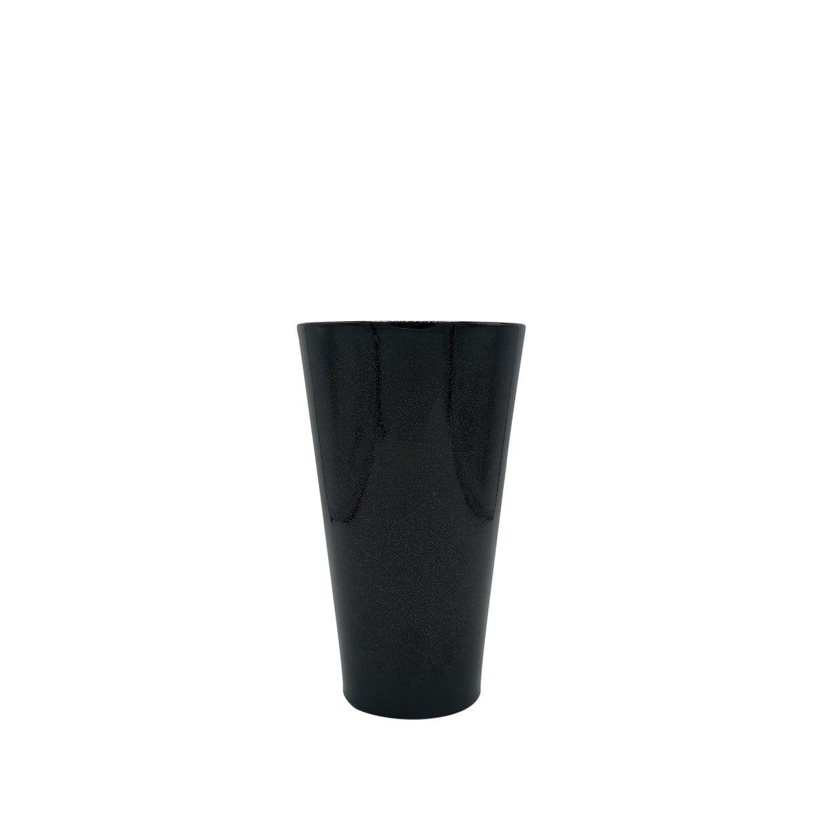 NOIR PAILLETÉ - Vase droit PM