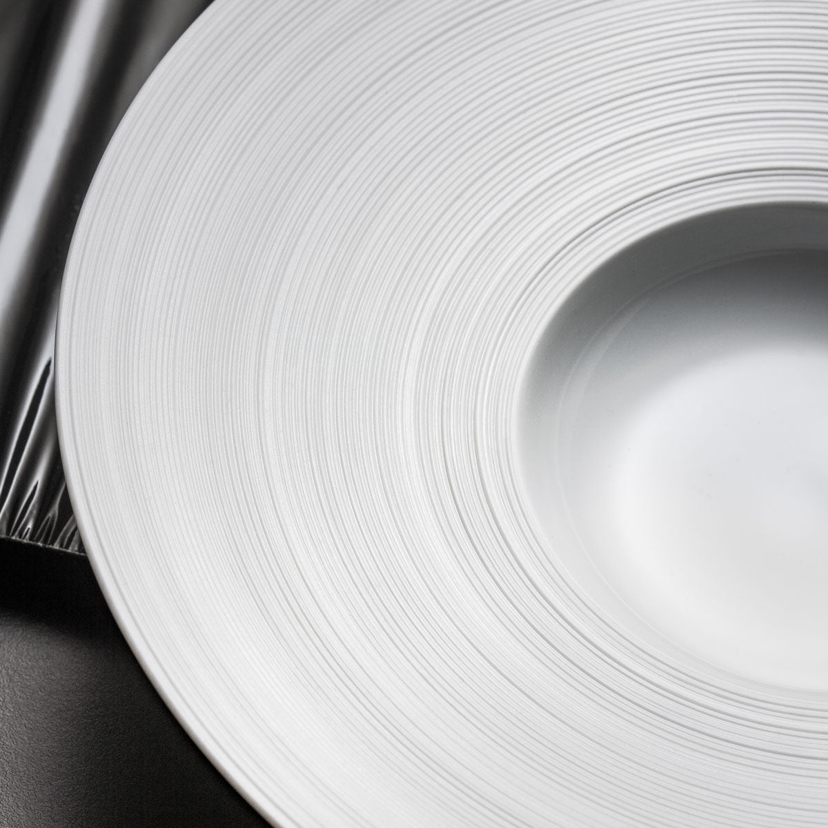 HEMISPHERE Blanc Satiné - Plat plat Mini