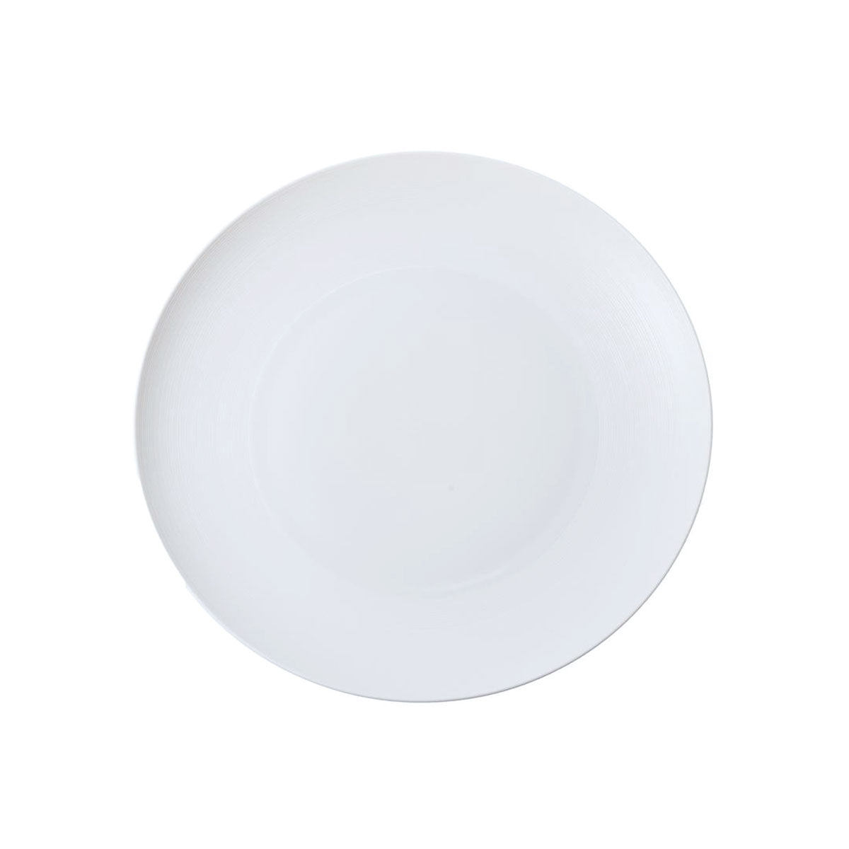 HEMISPHERE Blanc Satiné - Plat plat Medium