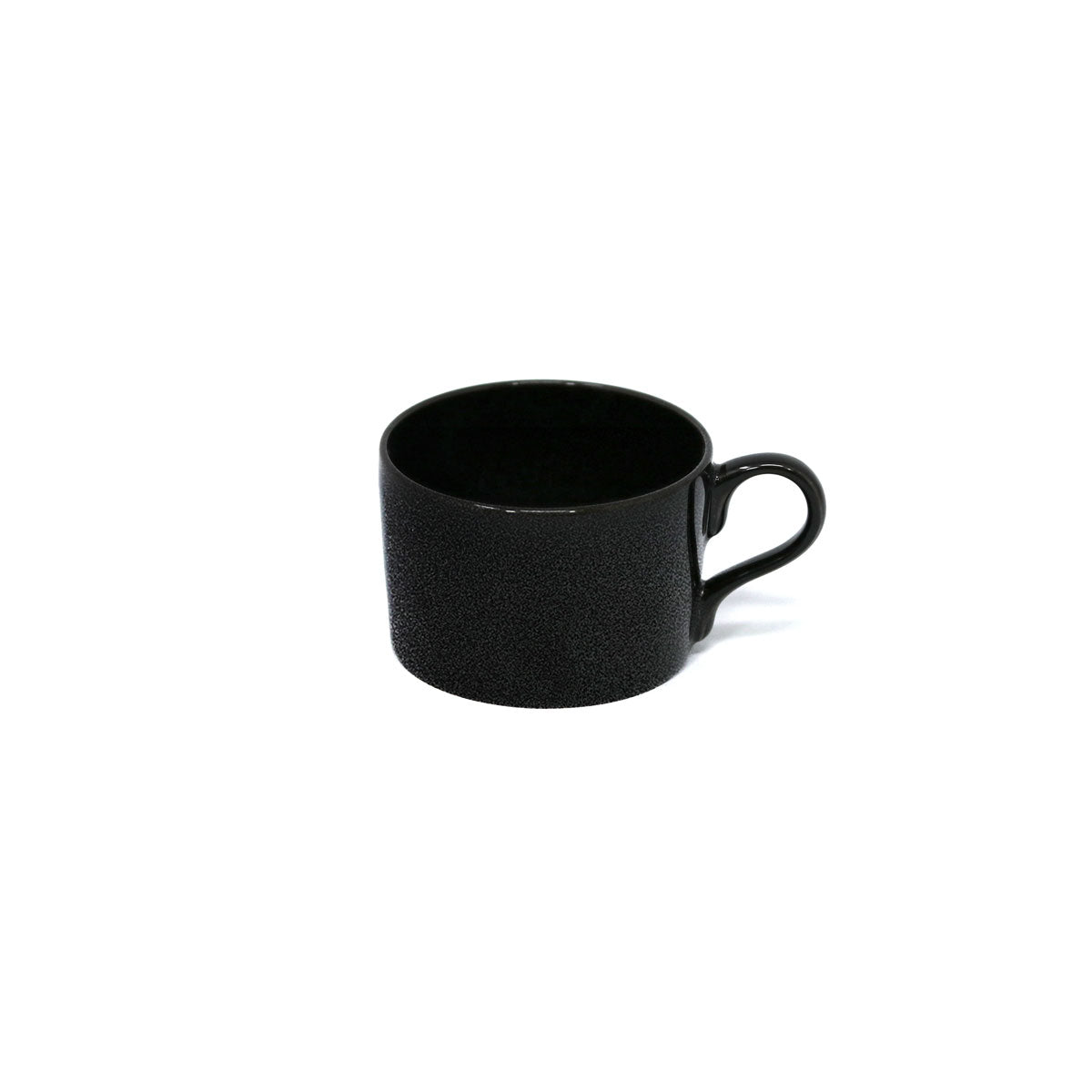 NOIR PAILLETÉ - Tasse thé & soucoupe