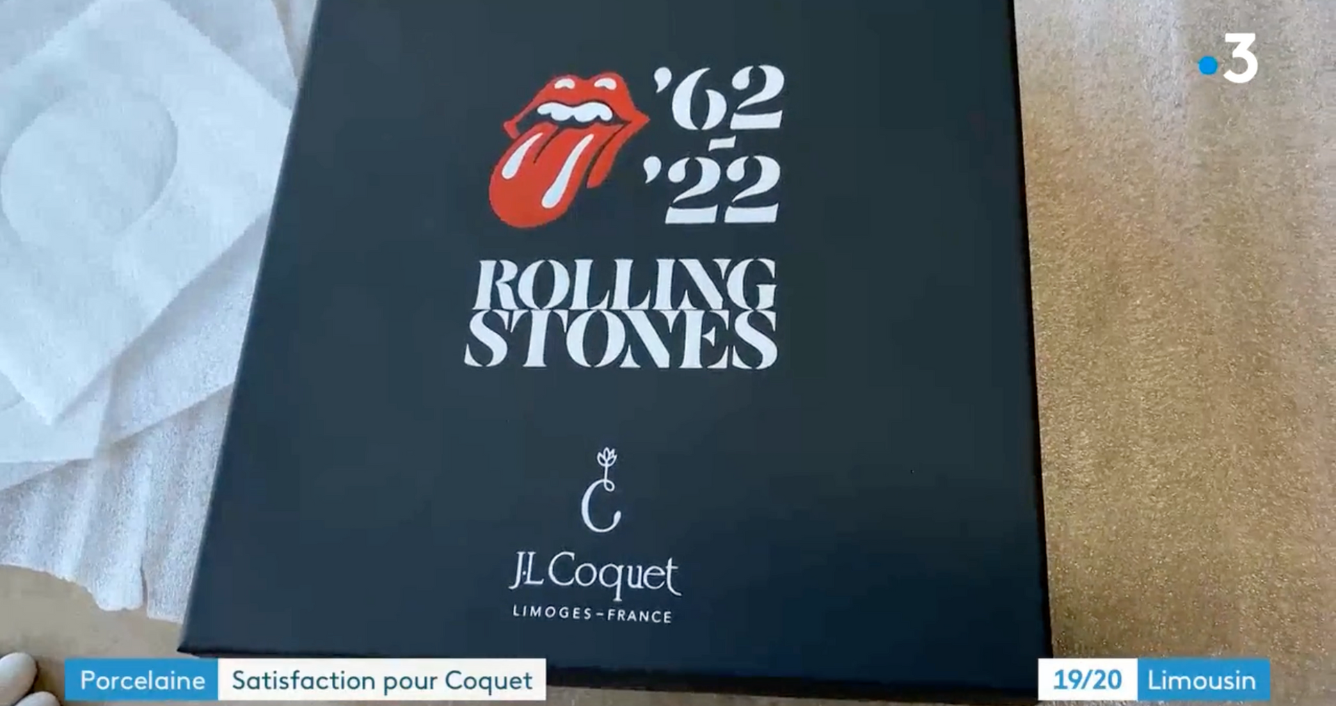 FRANCE INFO - J.L Coquet unveils a Rolling Stones box set