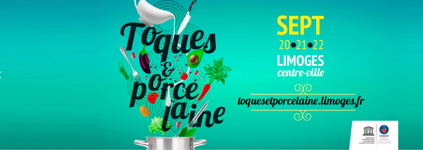 jl coquet and jaune de chromewill participate in the 8th edition of Toques & Porcelaine