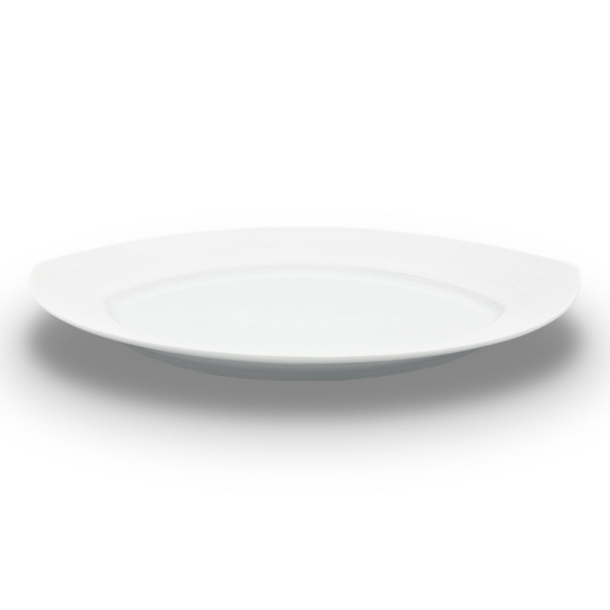 HEMISPHERE Blanc Satiné - Oval dish PM