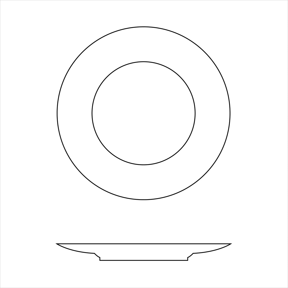 SONG Ocre - Rim soup plate MM, 2011