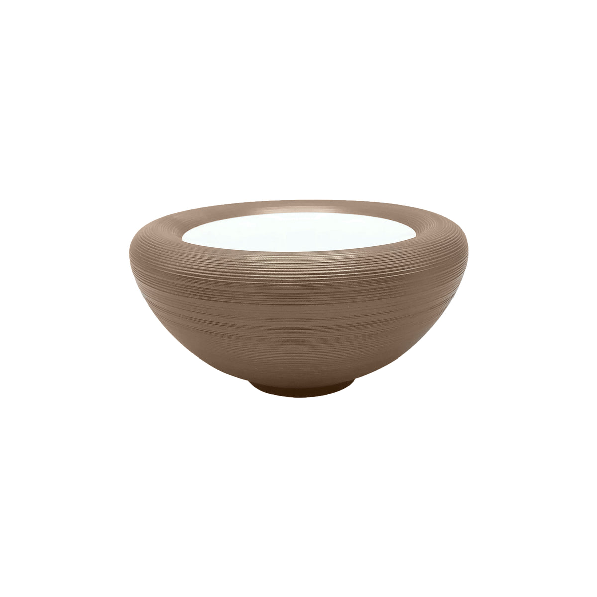 HEMISPHERE Metallic Grey - Bubble bowl