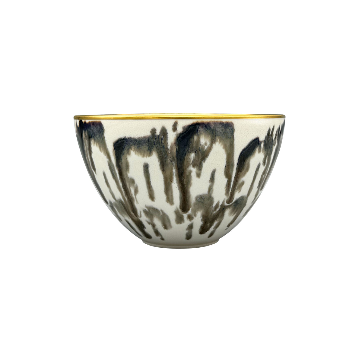 ÉCAILLE CRÈME gold thread - Bowl, maxi