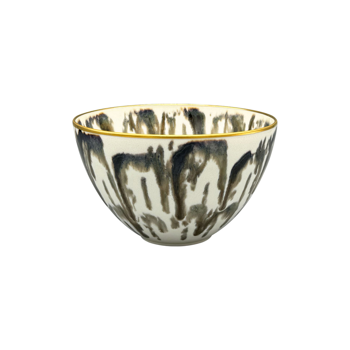 ÉCAILLE CRÈME gold thread - Bowl, maxi