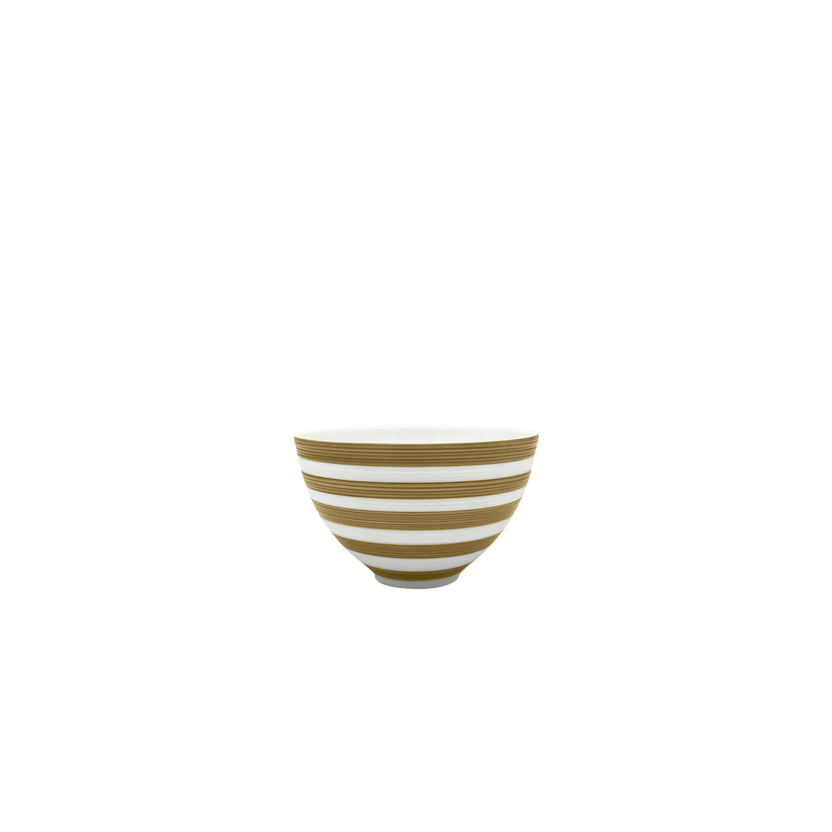 HEMISPHERE Copper striped - Bowl, mini