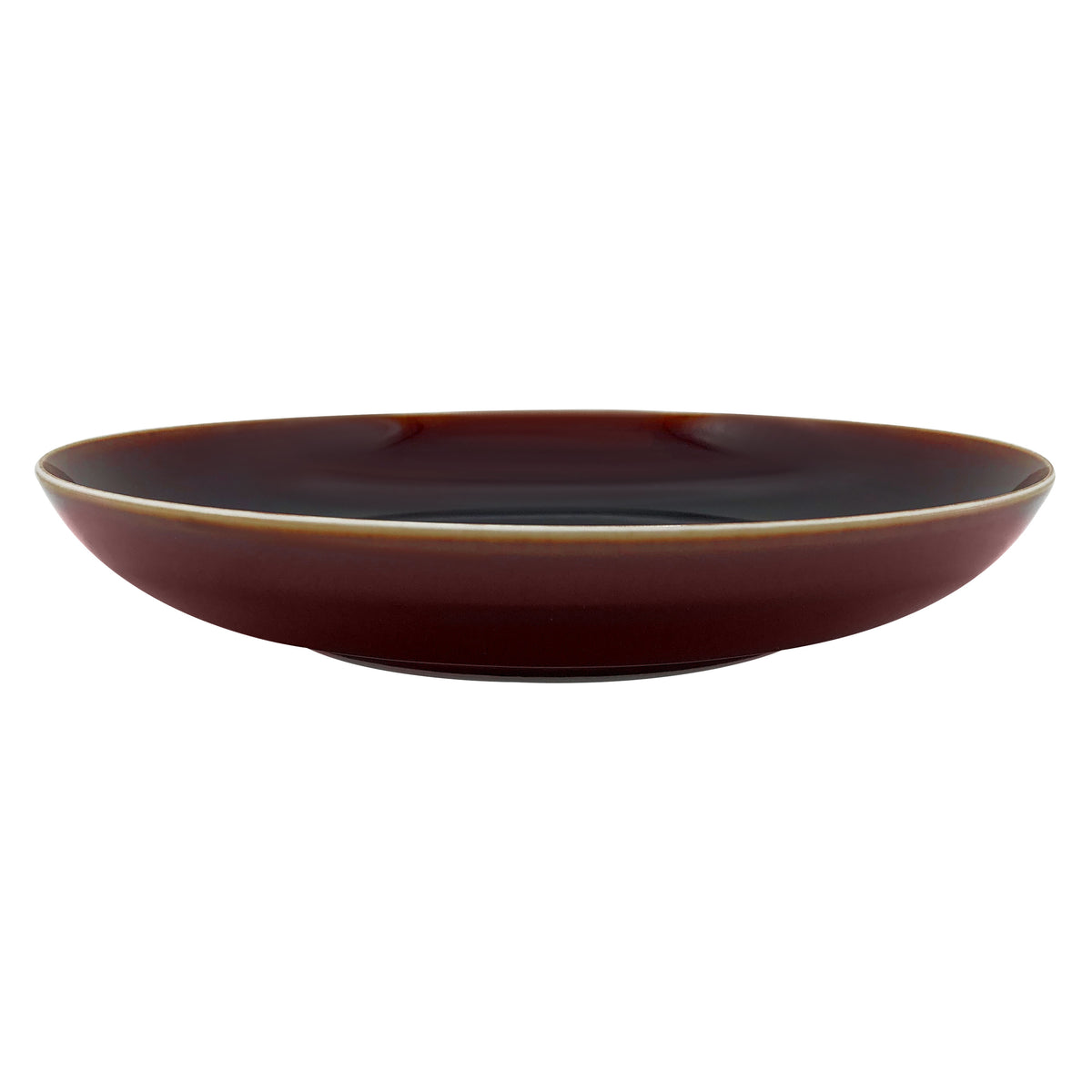 TELLURE Purple - Flat round dish, maxi