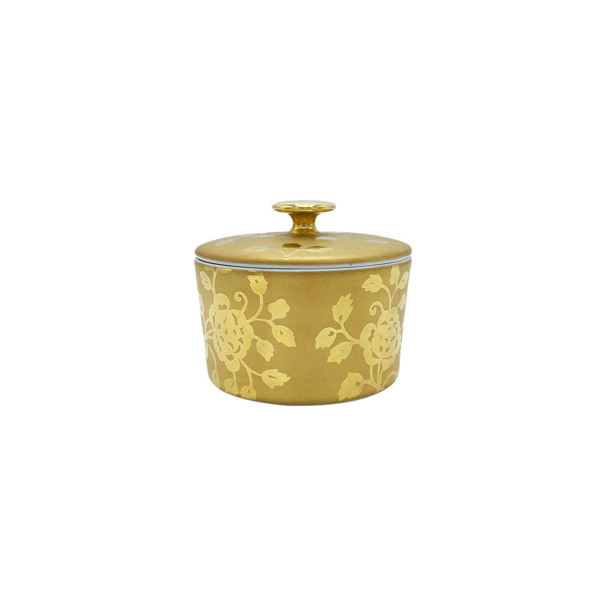 CHARDONS Gold inlay - Sugar bowl