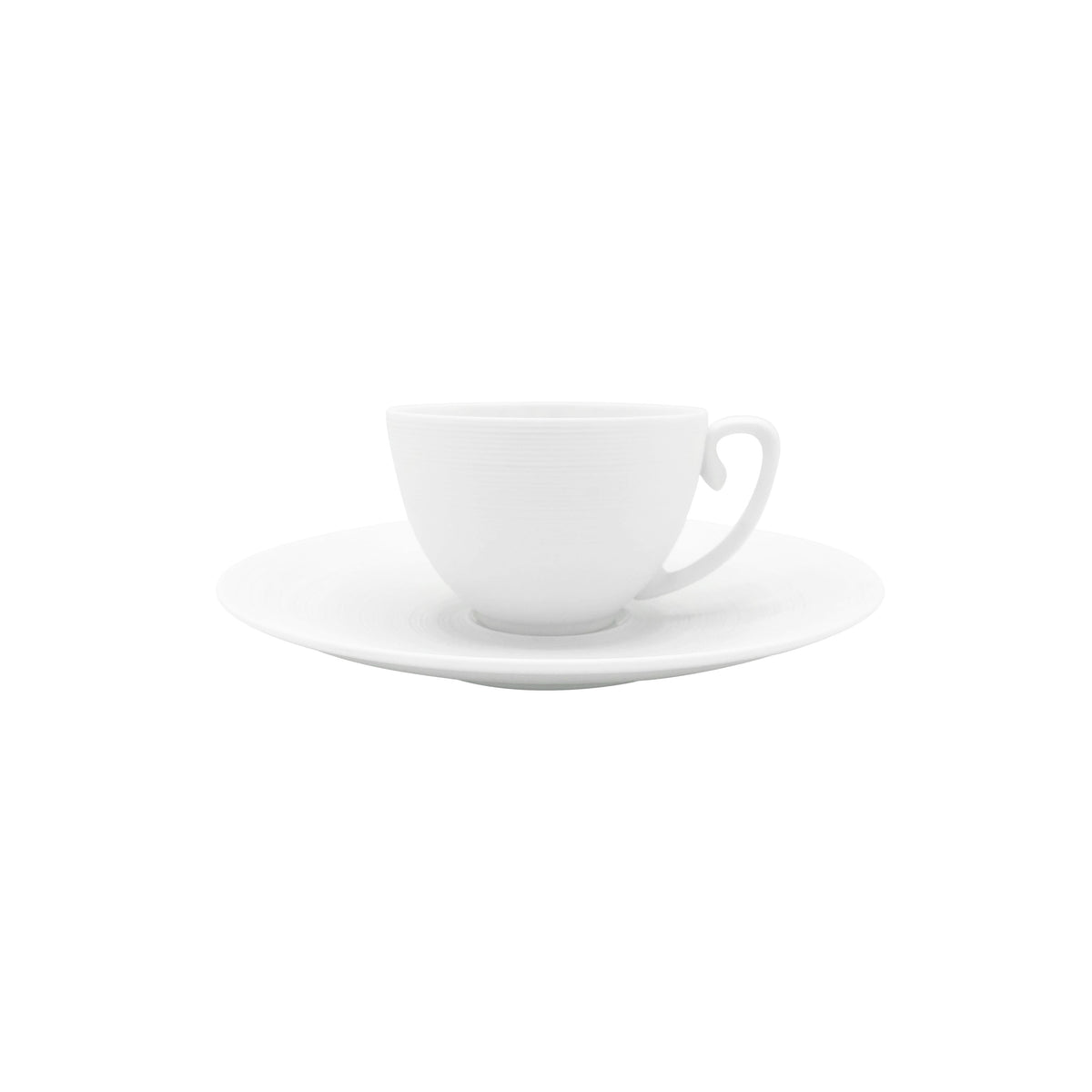 HEMISPHERE White Satin - Coffee set (cup & saucer), extra