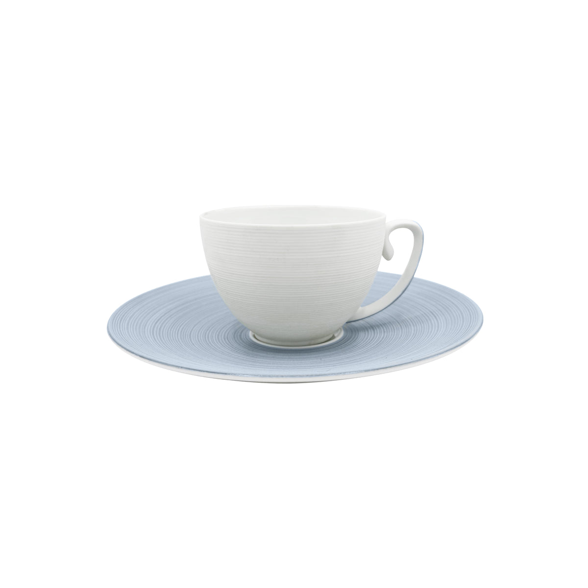 HEMISPHERE Bleu Orage - Tasse café extra & soucoupe