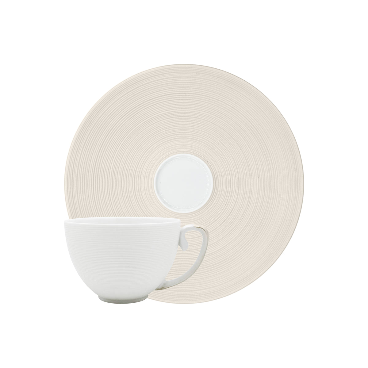 HEMISPHERE Vanille - Tasse café extra & soucoupe
