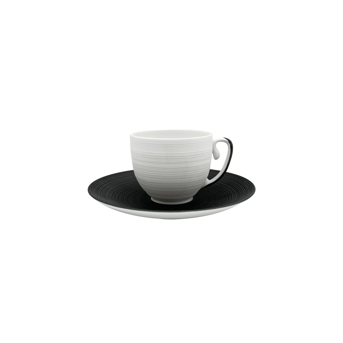 HEMISPHERE Black Bakelite - Coffee set (cup & saucer)