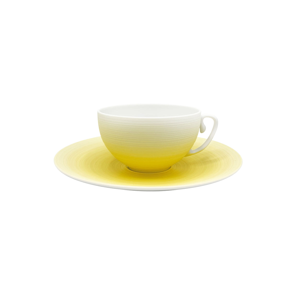 HEMISPHERE Mimosa Yellow - Tea set (cup & saucer)