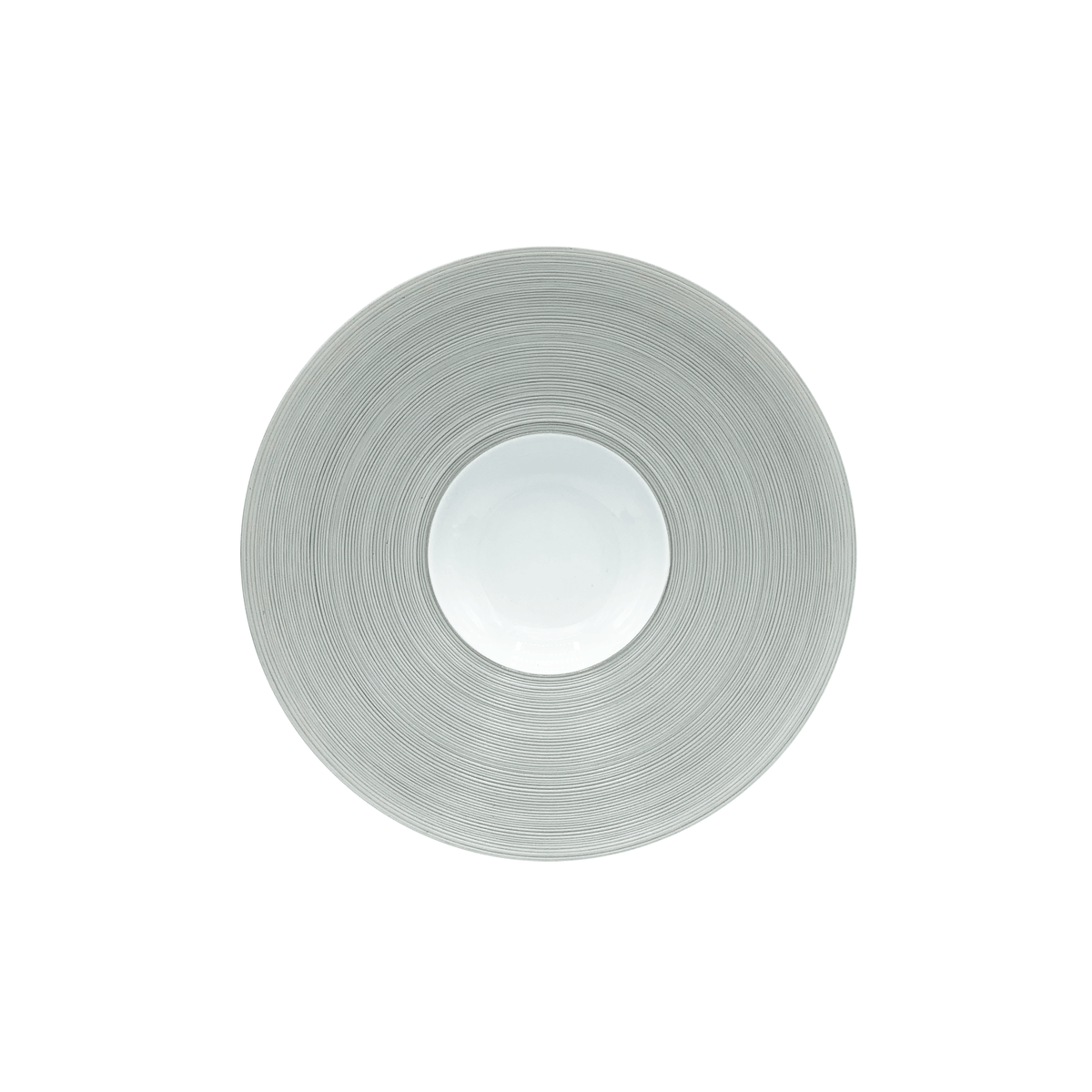 HEMISPHERE Grey - Rim soup plate MM