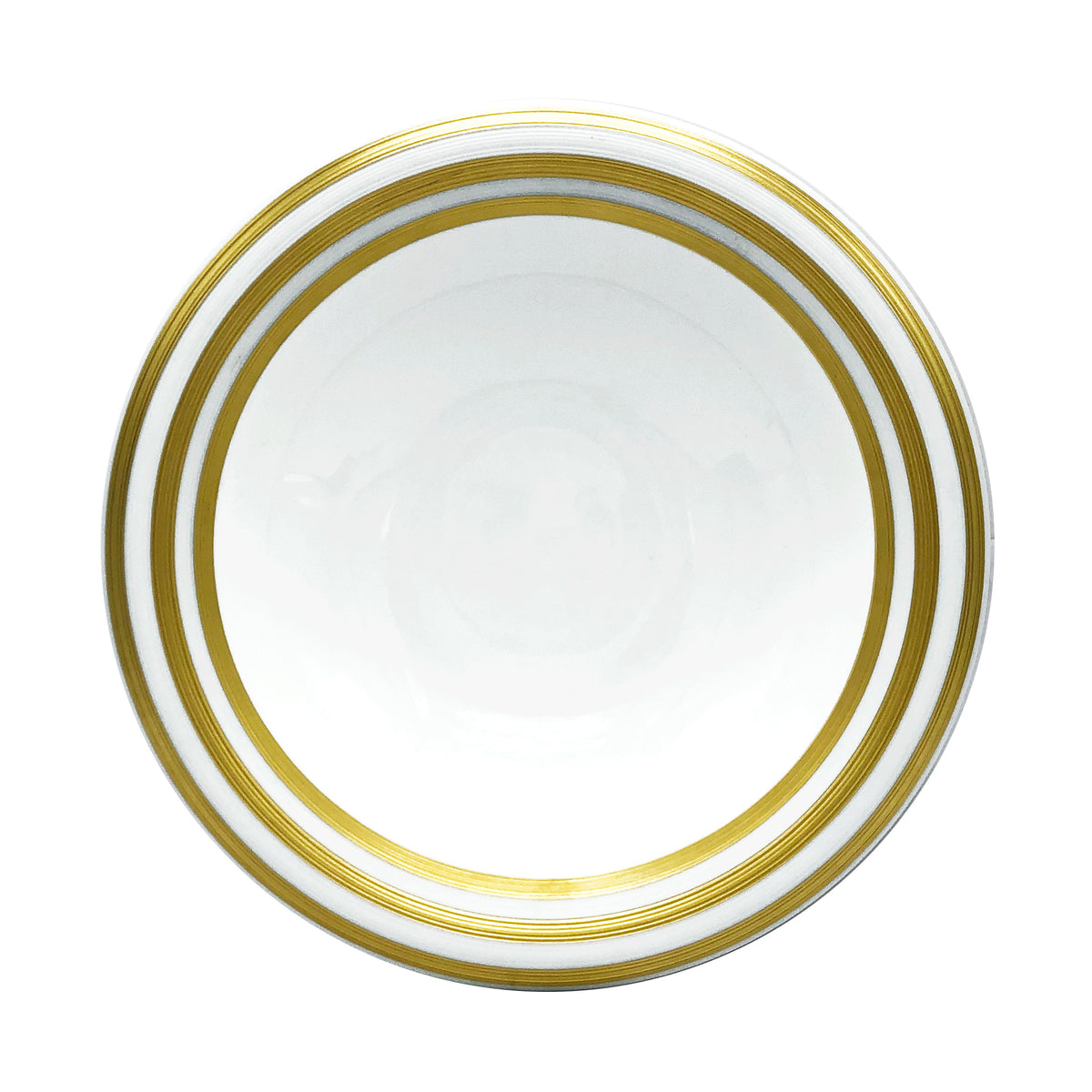 HEMISPHERE Gold stripes - Bubble soup plate