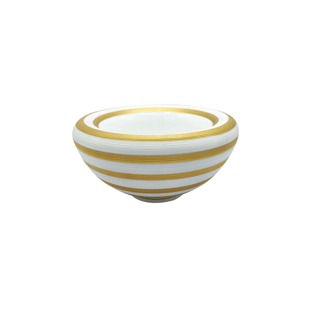HEMISPHERE Gold stripes - Bubble bowl