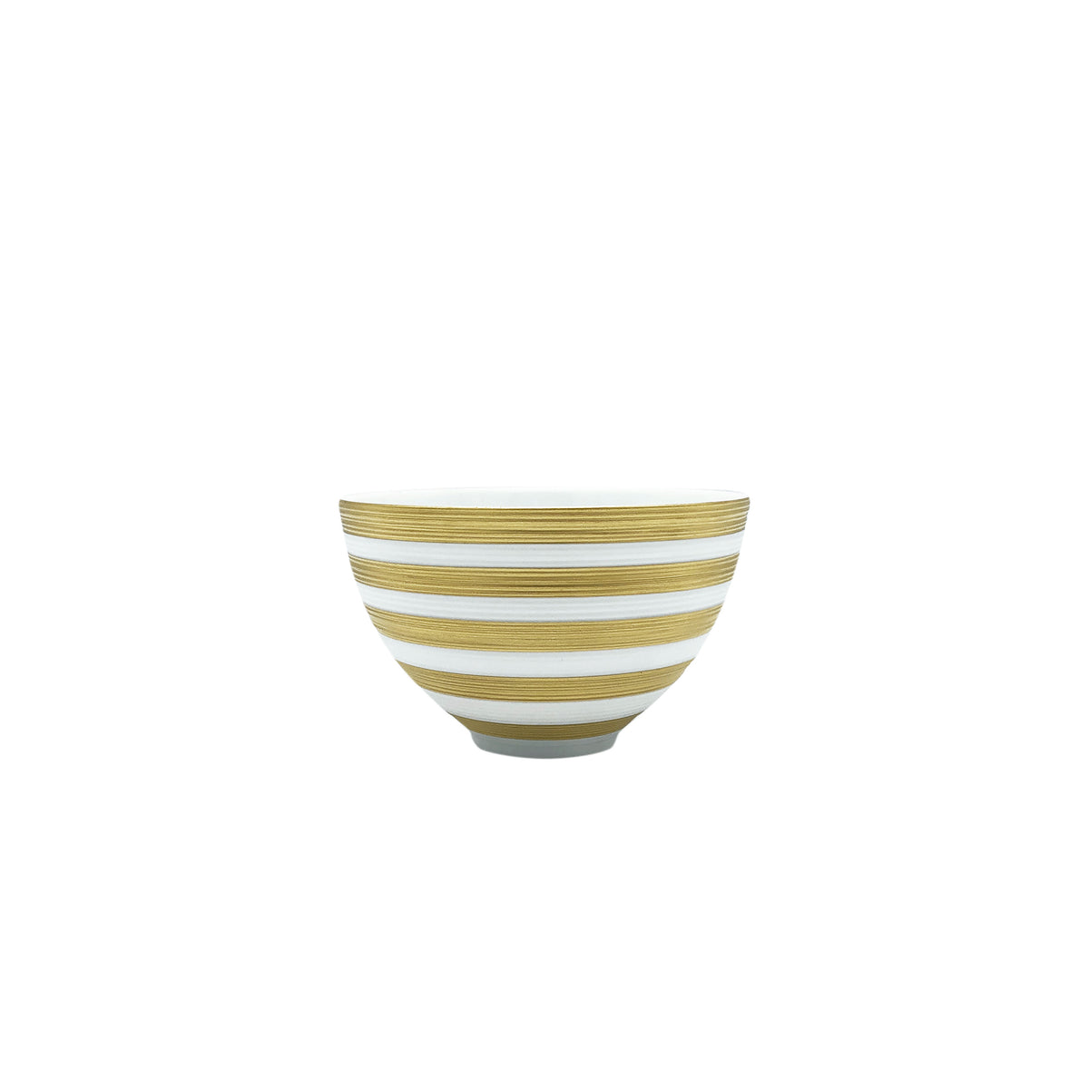 HEMISPHERE Gold stripes - Bowl, medium