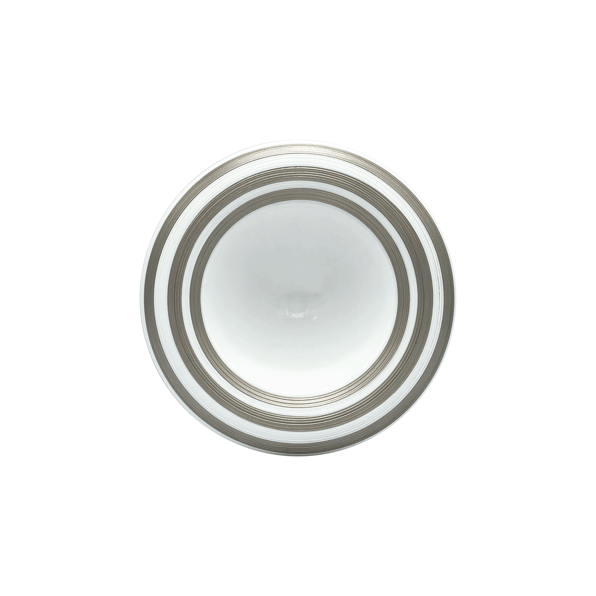 HEMISPHERE Rayé Platine - Bubble 7 cm