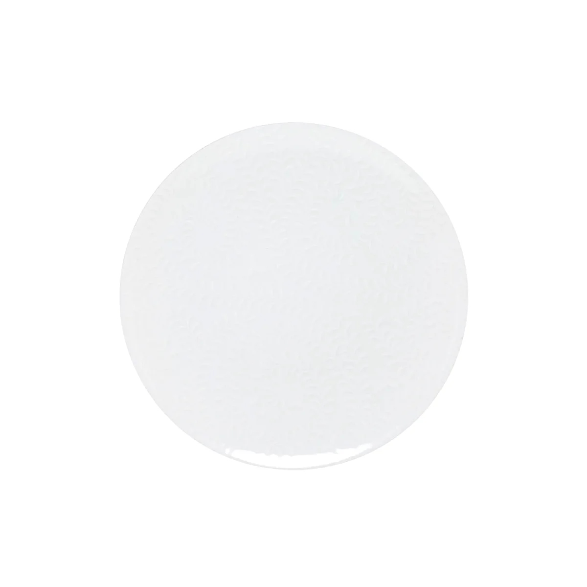 ARJUNA white on white - Dessert plate