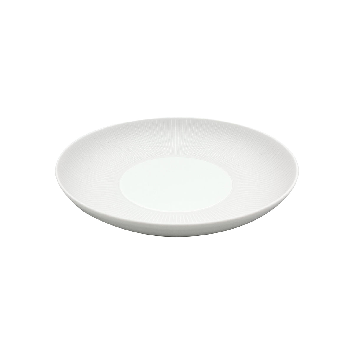 BOLERO White satin - Pasta plate MM