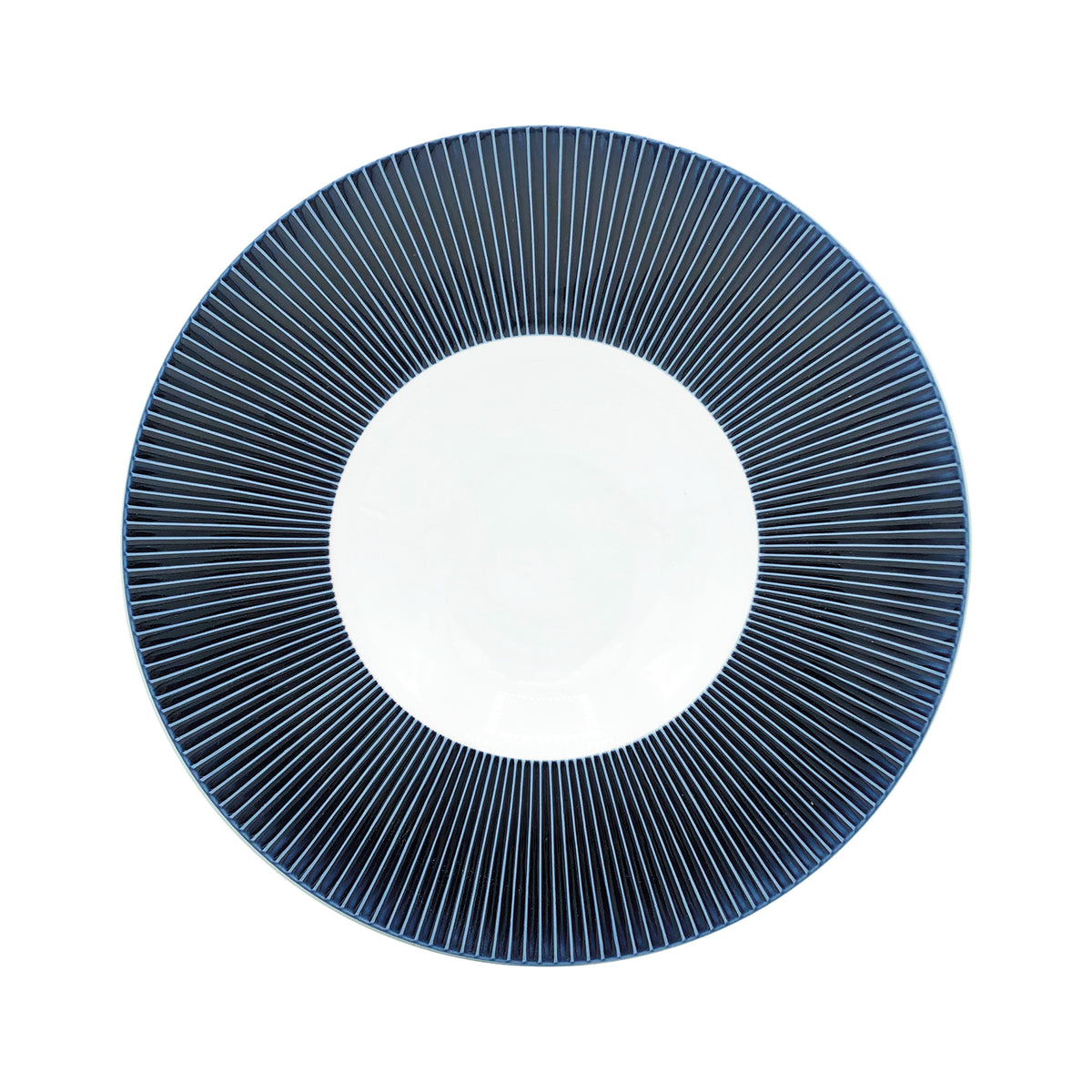 BLUE - JDC Soup Plate with wing
