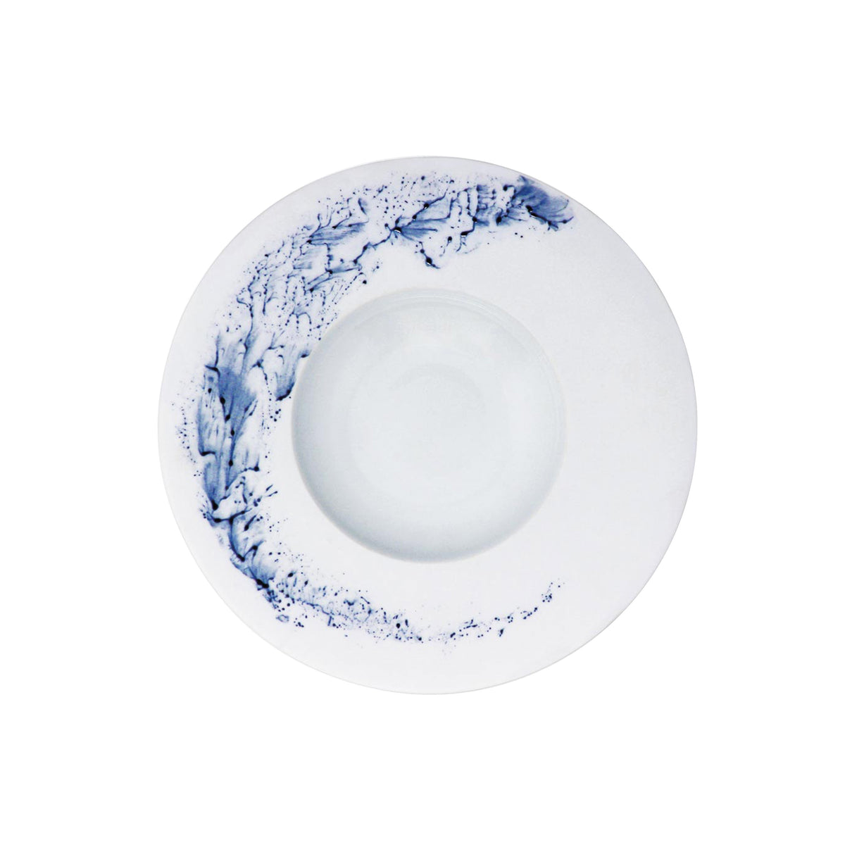 BLUE IMPRESSION - MM wing soup plate