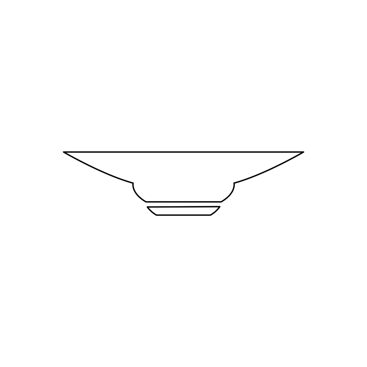 JUNGLE - Rim soup plate MM
