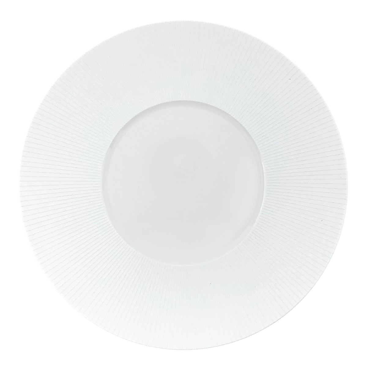 BOLERO Satin White - Charger plate